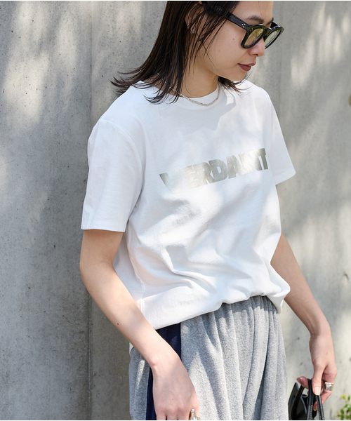 JOURNAL STANDARD(ジャーナルスタンダード)の「《WEB限定追加2》VERDANT Tシャツ(Tシャツ/カットソー・レディース・ブラック系その他/シルバー/ホワイト/ベージュ・FREE)」の21枚目の写真