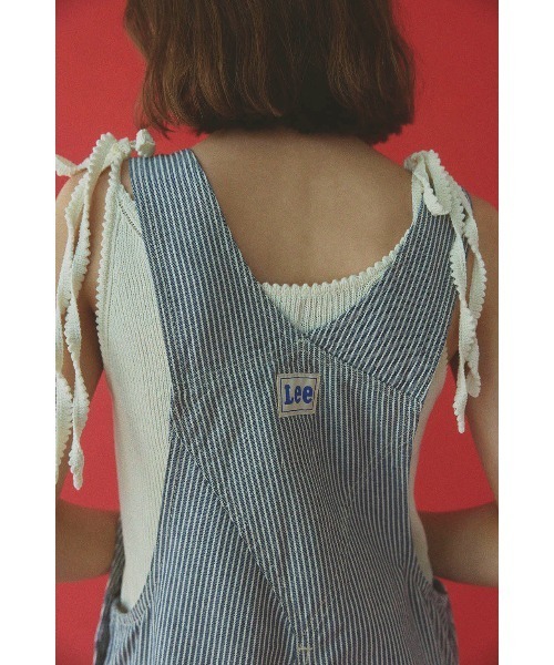 ALEXIA STAM Lee オーバーオール　デニム　トップス セール】[Lee x ALEXIA STAM] Studded Overalls /Leeコラボ