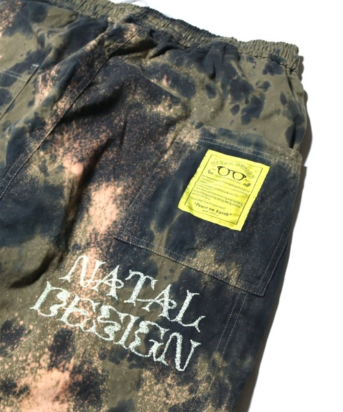 NATAL DESIGN(ネイタルデザイン)の「GALLIANO PANTS DYE ver.(カーゴパンツ・メンズ・ホワイト/ブラック/カーキ・MEDIUM/SMALL/LARGE)」の8枚目の写真