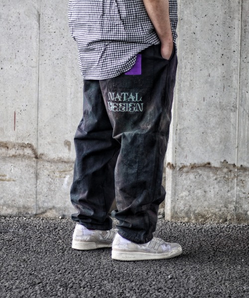 NATAL DESIGN(ネイタルデザイン)の「GALLIANO PANTS DYE ver.(カーゴパンツ・メンズ・ホワイト/ブラック/カーキ・MEDIUM/SMALL/LARGE)」の11枚目の写真