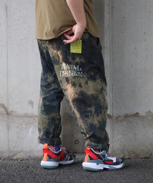 NATAL DESIGN(ネイタルデザイン)の「GALLIANO PANTS DYE ver.(カーゴパンツ・メンズ・ホワイト/ブラック/カーキ・MEDIUM/SMALL/LARGE)」の12枚目の写真