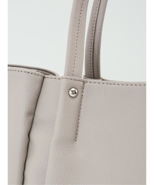 m.f.editorial（エムエフエディトリアル）の「【A4対応】m.f.エディトリアル レディース 10ポケット トートバッグ（トートバッグ・レディース・ブラック/グレー・FREE）」の21枚目の写真