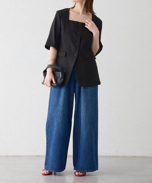 【新品未使用】ジャケット　オメカシ　Omekashi シアージャケット | Omekashi(オメカシ)レディース | PAL CLOSET