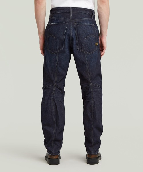 G-STAR（ジースター）の「【Safari Online掲載】Kitoh 3D Relaxed Tapered/立体裁断ワイドリラックステーパードジーンズ（デニムパンツ・メンズ・ダークインディゴブルー・34/30/33/30/32/30/31/30/30/30/29/30/28/30）」の2枚目の写真
