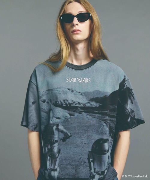 メゾンスペシャル スターウォーズ プライムオーバークルーネックTシャツ 2 MAISON SPECIAL（メゾンスペシャル）の「《UNISEX》【MOVIE SERIES