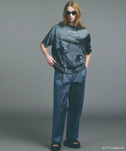 UNISEX》【MOVIE SERIES】「STAR WARS」Prime-Over Crew Neck T-Shirt