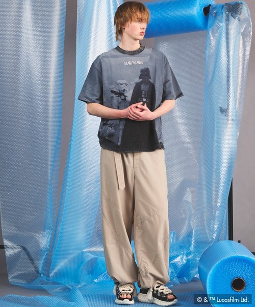 UNISEX》【MOVIE SERIES】「STAR WARS」Prime-Over Crew Neck T-Shirt