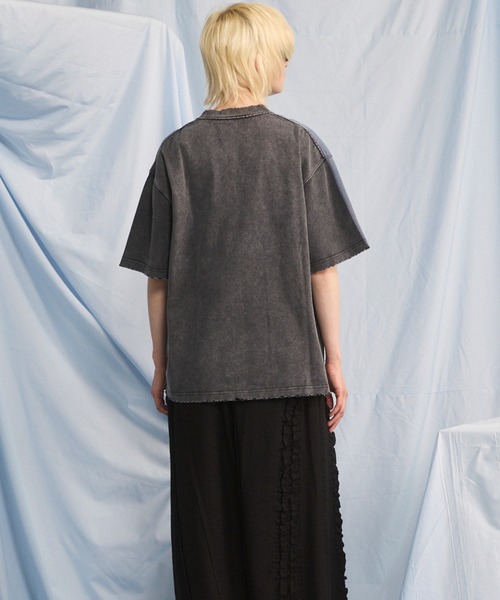MAISON SPECIAL(メゾンスペシャル)の「《UNISEX》【MOVIE SERIES】「STAR WARS」Prime-Over Crew Neck T-Shirt/「スターウォーズ」プライムオーバークルーネックTシャツ【MAISON SPECIAL/メゾンスペシャル】(Tシャツ/カットソー・メンズ・ブラック/チャコールグレー/ダークブラック・1/2)」の21枚目の写真