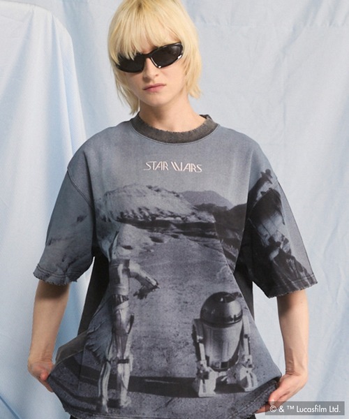 UNISEX》【MOVIE SERIES】「STAR WARS」Prime-Over Crew Neck T-Shirt