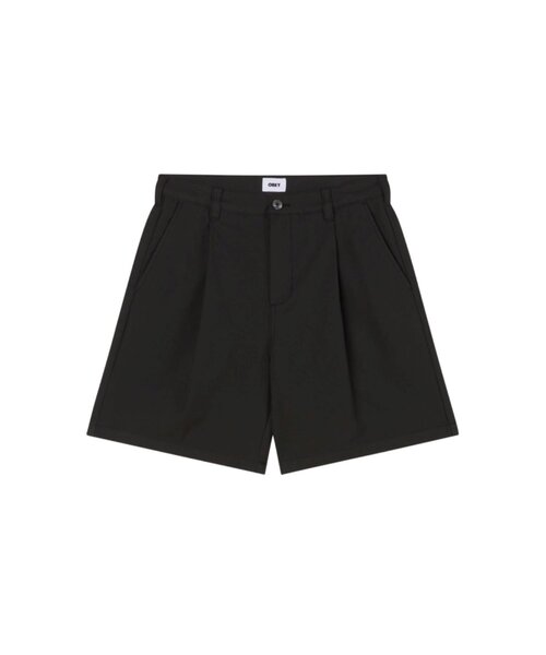 OBEY（オベイ）の「【OBEY】 OLIVER TWILLPLEATED SHORT（その他パンツ・メンズ・サンドベージュ/ブラック・32/34）」の2枚目の写真