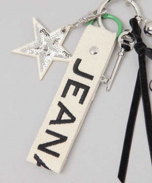 JEANASIS（ジーナシス）の「バンドロゴチャームスマホストラップ/497056（スマホグッズ・レディース・ホワイト系その他/ブラック系その他・FREE）」の11枚目の写真