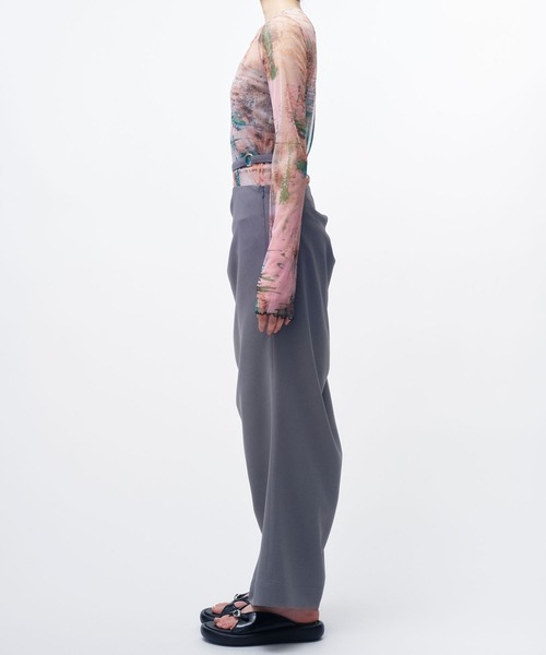 THINGS THAT MATTER（シングス ザット マター）の「PINEAL GLAND PRINT TULLE TOPS / ピニアルグランドプリントチュールトップス（Tシャツ/カットソー・レディース・マルチ・FREE）」の3枚目の写真