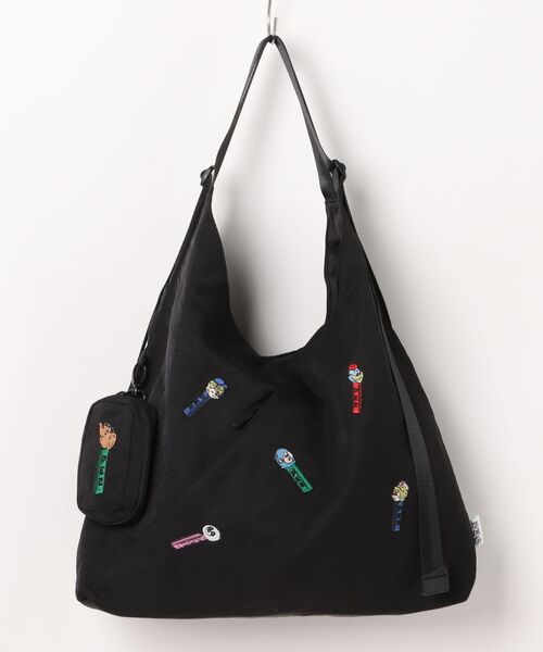 SALON de RUBAN（サロンドルヴァン）の「【SALON de RUBAN / サロン ド ルヴァン】 × PEZ ショルダートート（ショルダーバッグ・レディース・ライトグレー/ブラック/アイボリー/モカ・FREE）」の12枚目の写真