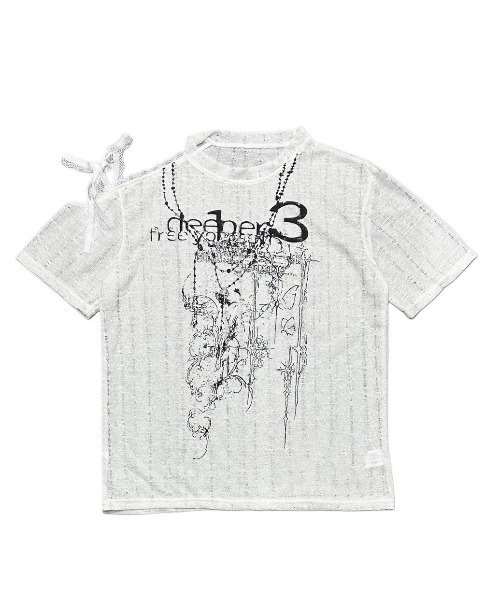 XU】unbalance grunge tee / 【エックスユー】アンバランス