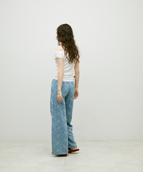 Lutim by u(ルチバイユー)の「Frill detail sleeveless / フリルディテールノースリーブ(その他トップス・レディース・ホワイト/ブラック・FREE)」の22枚目の写真