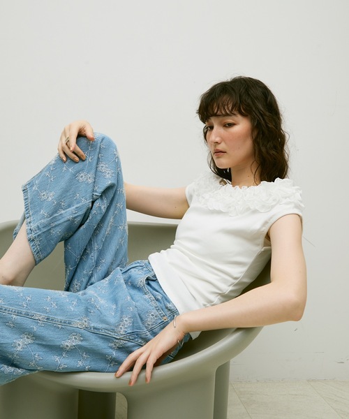 litmus jan solvie assembly フリルトップス litmus jan solvie assembly フリルトップス