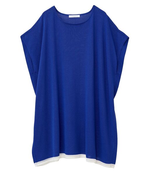 Green Parks(グリーンパークス)の「接触冷感ゆったりニットチュニック(チュニック・レディース・ブラック/ブルー/ライトグレー・FREE)」の22枚目の写真