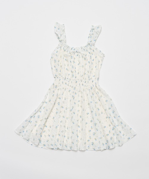 OLIVE des OLIVE（オリーブデオリーブ）の「チュニックワンピース（ワンピース・レディース・ブラック/サックスブルー/ホワイト/オフホワイト・FREE）」の5枚目の写真