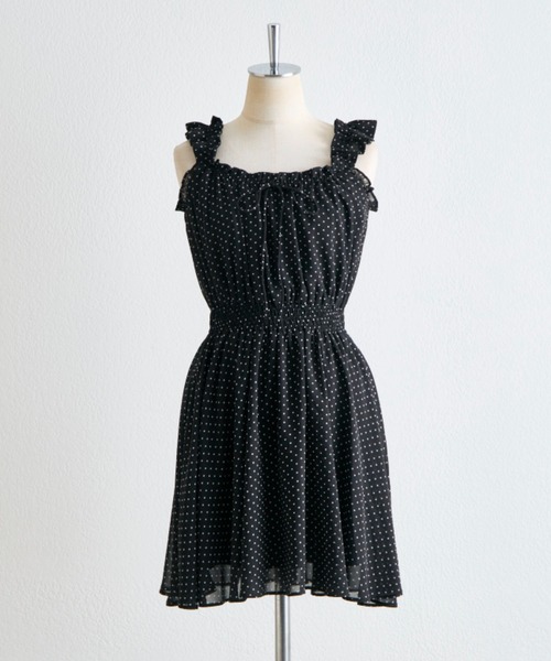 OLIVE des OLIVE（オリーブデオリーブ）の「チュニックワンピース（ワンピース・レディース・ブラック/サックスブルー/ホワイト/オフホワイト・FREE）」の12枚目の写真