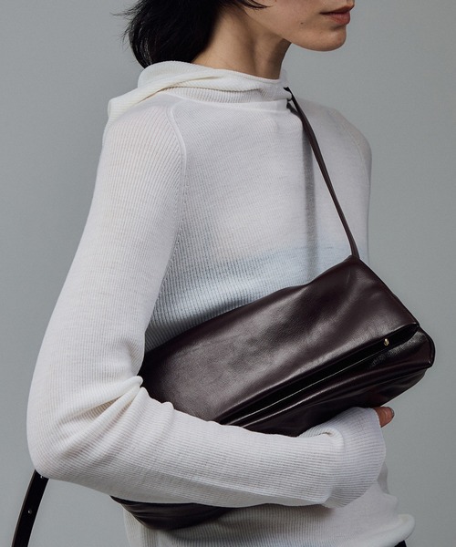 セール】【W S（ドゥーブル）】レザー2WAYクラッチショルダー