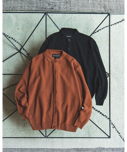 セール】【別注】TOWN CRAFT / ポロ カーディガン（ユニセックス
