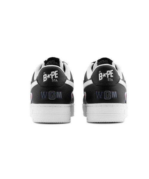 A BATHING APE(アベイシングエイプ)の「BAPE STA SHARK #2(スニーカー・メンズ・ブラック/ホワイト/パープル・10/11/12/7/8/9/8.5/13/9.5)」の8枚目の写真
