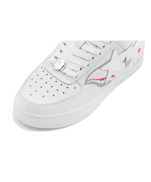 A BATHING APE(アベイシングエイプ)の「BAPE STA SHARK #2(スニーカー・メンズ・ブラック/ホワイト/パープル・10/11/12/7/8/9/8.5/13/9.5)」の10枚目の写真