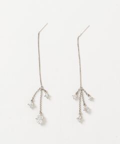 Vivienne Westwood★Large Maxima ピアス Vivienne Westwood: Silver Large Maxima Earrings | SSENSE