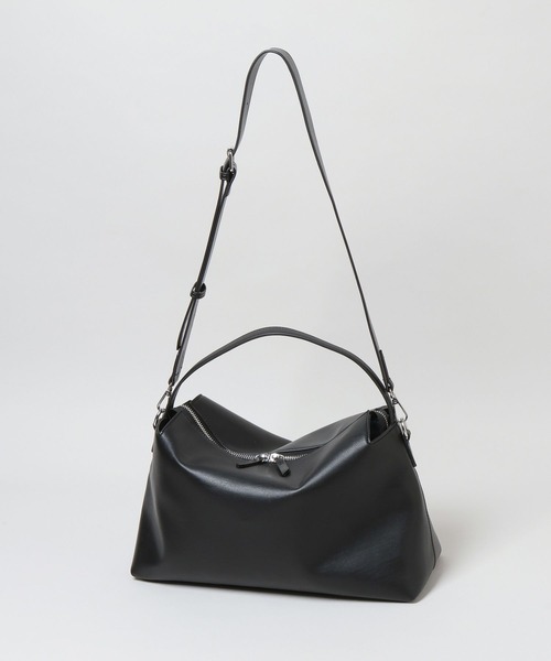 A part by(アパートバイ)の「2WAYソフトバッグ(ショルダーバッグ・レディース・ブラック/ライトベージュ・FREE)」の8枚目の写真