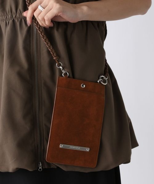 JEANASIS(ジーナシス)の「フェイクスエードスマホケースショルダー/580500(スマホグッズ・レディース・ブラウン/ライトブルー/ブラック・FREE)」の20枚目の写真