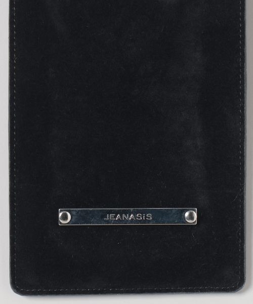 JEANASIS(ジーナシス)の「フェイクスエードスマホケースショルダー/580500(スマホグッズ・レディース・ブラウン/ライトブルー/ブラック・FREE)」の10枚目の写真