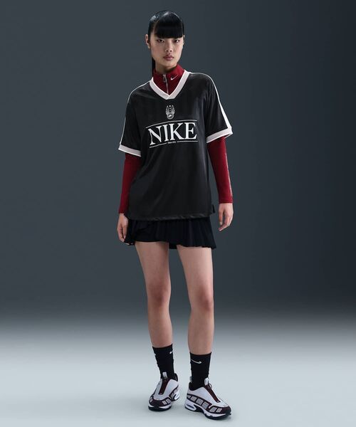 ナイキ スポーツウェア ウィメンズ Vネック ジャージー トップ