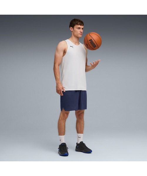 PUMA(プーマ)の「PUMA プーマ メンズ バスケットボール TEAMJAWS リバーシブル ジャージ ノース(Tシャツ/カットソー・メンズ・ネイビー/ブラック×ホワイト/ブルー・MEDIUM/LARGE/SMALL/X-SMALL/X-LARGE)」の12枚目の写真