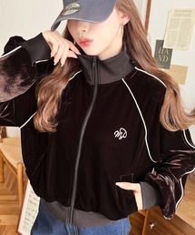 【レア】CREAM SODA ベロア生地 ブルゾン レア】CREAM SODA ベロア生地 ブルゾン CREAM SODAのブルゾンを