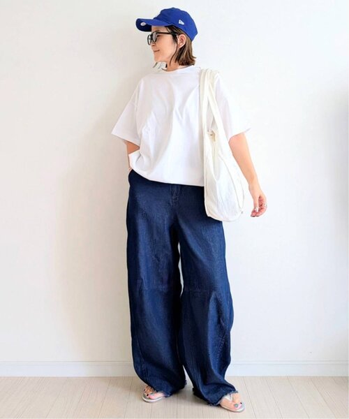notch.（ノッチ）の「【 notch. by yui 】ドローコードTシャツ（Tシャツ/カットソー・レディース・オフホワイト/ライトグレー/ブラック・M）」の13枚目の写真