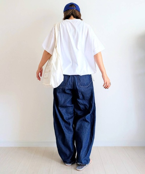 notch.(ノッチ)の「【notch.by yui】ドローコードTシャツ(Tシャツ/カットソー・レディース・オフホワイト/ライトグレー/ブラック・M)」の11枚目の写真