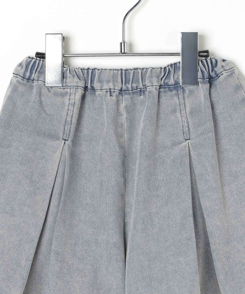 BAYFLOW（ベイフロー）の「[デニム＆迷彩柄♪]アソートプリーツキュロット(KIDS)（その他パンツ・キッズ・カモフラージュ/ブルー/ブラック・110cm/120cm/130cm/140cm/150cm）」の9枚目の写真