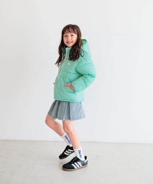 BAYFLOW（ベイフロー）の「[デニム＆迷彩柄♪]アソートプリーツキュロット(KIDS)（その他パンツ・キッズ・カモフラージュ/ブルー/ブラック・110cm/120cm/130cm/140cm/150cm）」の19枚目の写真