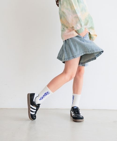 BAYFLOW（ベイフロー）の「[デニム＆迷彩柄♪]アソートプリーツ