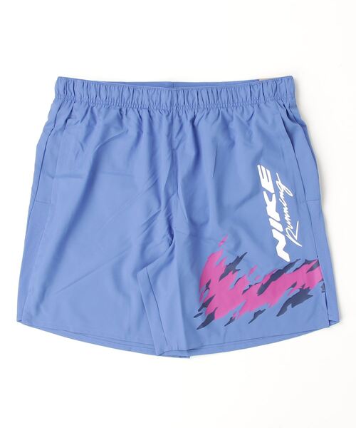 NIKE(ナイキ)の「ナイキ NIKE ナイキ DF RN ENRGY CHLNGR 7BF ショート(その他パンツ・メンズ・ブラック/ブルー・S/M/L/LL)」の1枚目の写真