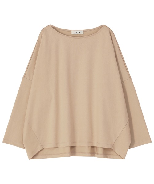 ZUCCa(ズッカ)の「トリコットジャージィー / カットソー / S(Tシャツ/カットソー・レディース・ブラック/ホワイト/ベージュ・M size)」の3枚目の写真