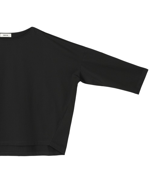 ZUCCa(ズッカ)の「トリコットジャージィー / カットソー / S(Tシャツ/カットソー・レディース・ブラック/ホワイト/ベージュ・M size)」の10枚目の写真