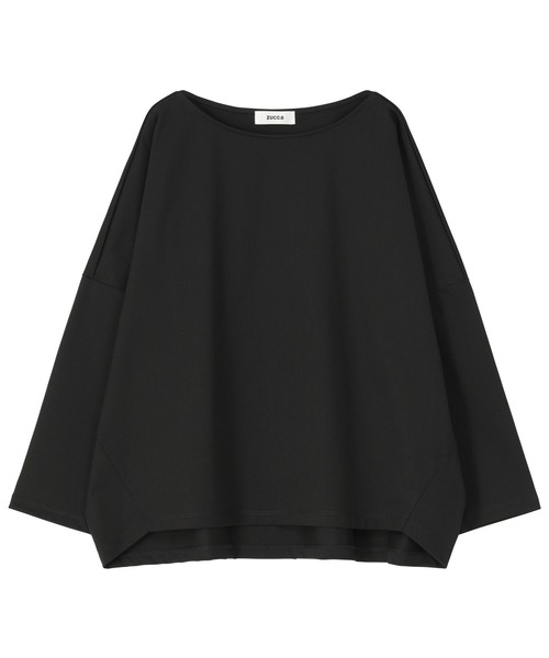 ZUCCa(ズッカ)の「トリコットジャージィー / カットソー / S(Tシャツ/カットソー・レディース・ブラック/ホワイト/ベージュ・M size)」の8枚目の写真