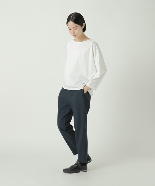 ZUCCa(ズッカ)の「トリコットジャージィー / カットソー / S(Tシャツ/カットソー・レディース・ブラック/ホワイト/ベージュ・M size)」の12枚目の写真