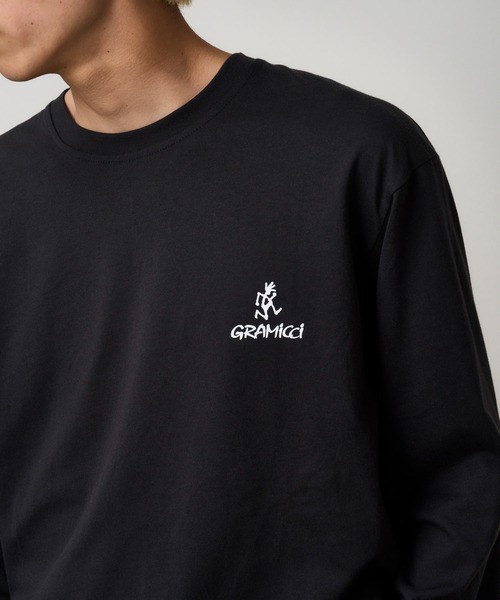 ONE POINT LOGO L/S TEE｜ワンポイントロゴロングスリーブTシャツ