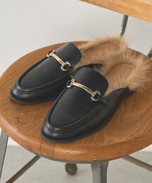 LOUNGEDRESS | 【GALENA/ガレナ】ファーローファー(ローファー)