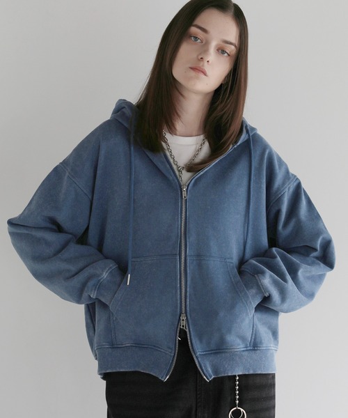 ヴィンテージライクダブルZIPパーカー（パーカー）｜SOCCE（ソーシー