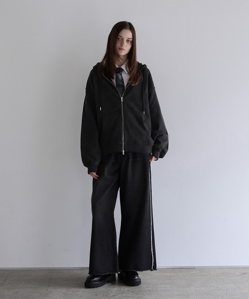 ヴィンテージライクダブルZIPパーカー（パーカー）｜SOCCE（ソーシー