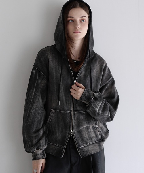 ヴィンテージライクダブルZIPパーカー（パーカー）｜SOCCE（ソーシー