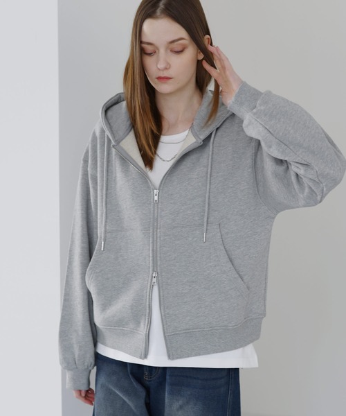 ヴィンテージライクダブルZIPパーカー（パーカー）｜SOCCE（ソーシー